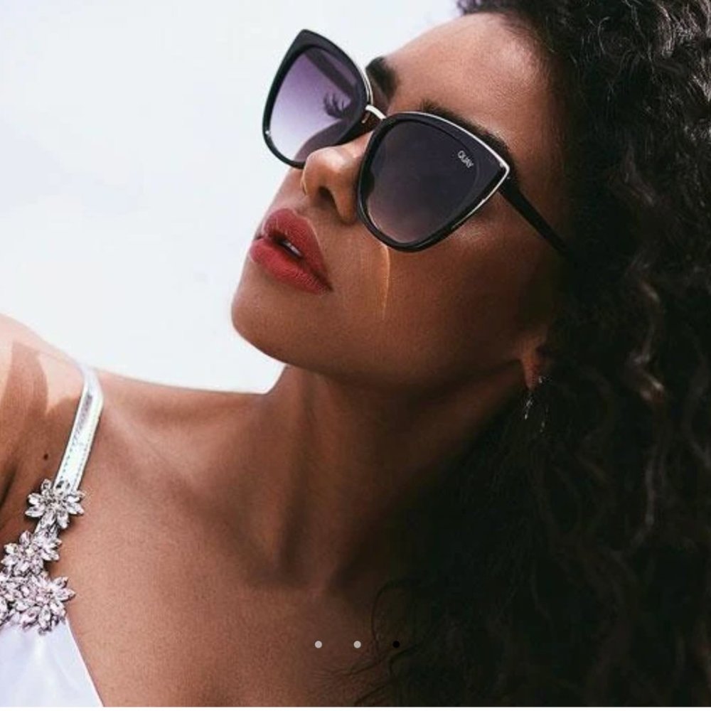 NWT Quay Australia Cats Eye Frame Sunglasses